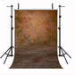 Vintage Abstract Rust Brown Floor Backdrops for Studio Prop