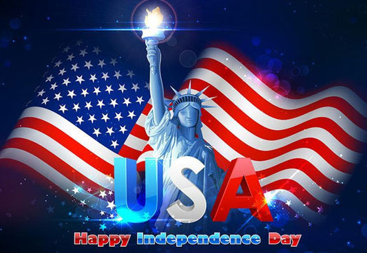 USA Flag Photography Backdrops Texture Photo for Independence Day Backdrop