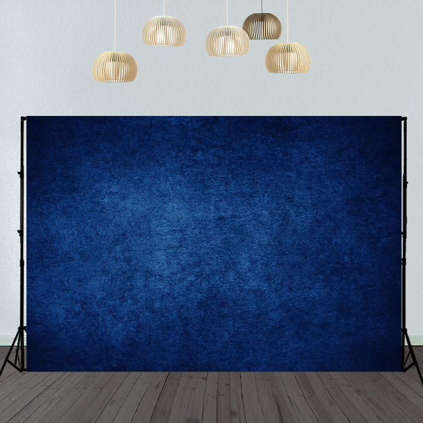 Abstract Dark Powder Blue Wall Photography Backdrops for Picture