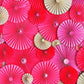 Red Brown Pinwheel Wall For Wedding Photography Backdrop