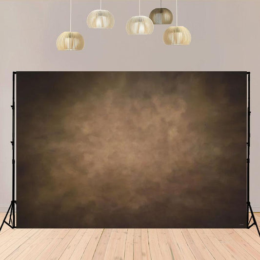 Dark Brown Portrait Abstract Backdrops for Photography Prop