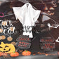 Halloween Ghost Thick or Treat Backdrop for AGR Photography