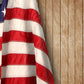 Brown Wood Wall Flag Independence Day Photography Backdrop