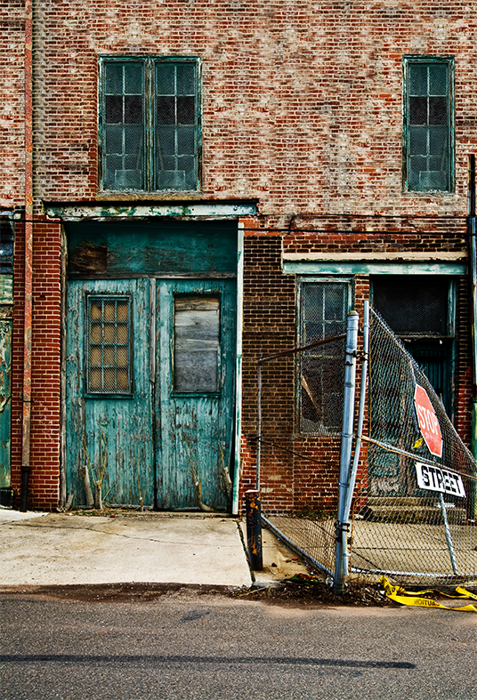 Grunge Abandoned Urban Warehouse Backdrop for Photography SBH0224