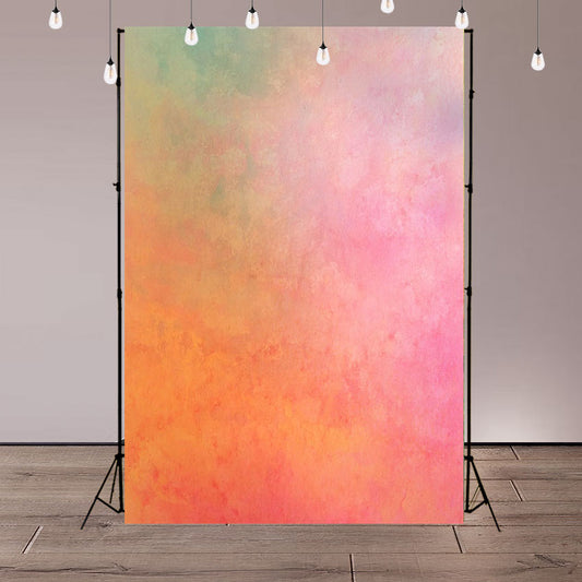 Peach Abstract Photography Backdrops for Picture