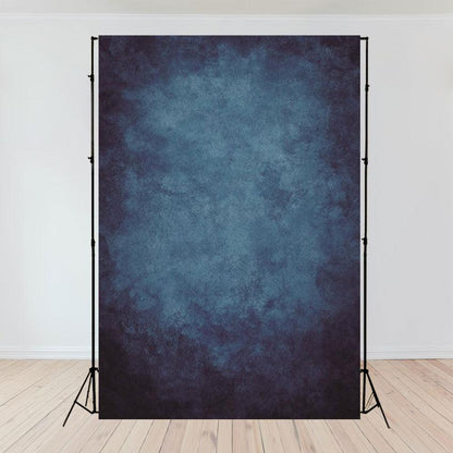 Dark Ink-blue Abstract Texture Photography Backdrops