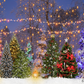 Colorful Christmas Pine Tree Backdrop for Photoshootings SBH0271