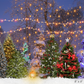 Colorful Christmas Pine Tree Backdrop for Photoshootings SBH0271