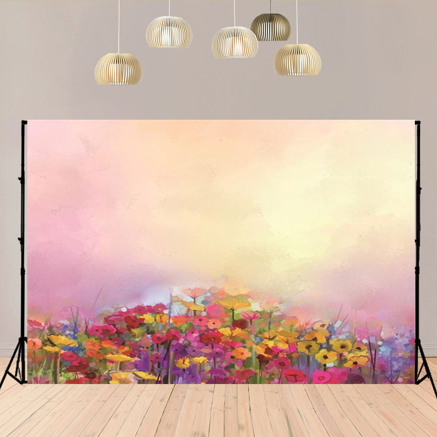 Flowers Abstract Floral Photography Backdrops