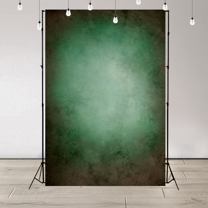 Green Mottled Abstract Photo Booth Prop Backdrops
