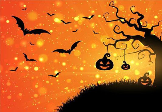 Shiny Halloween Photography Backdrop