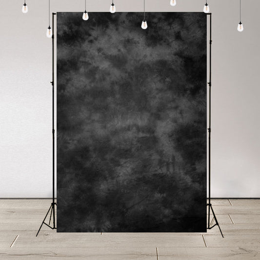 Black and Grey Mottled Abstract Backdrops for Studio