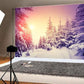 Winter Sunset Photography Backdrops