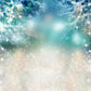 Blue Brown Bokeh Background With Sparkle For Photography Backdrop