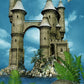 Big Castle in the Water Backdrop for Photography Background