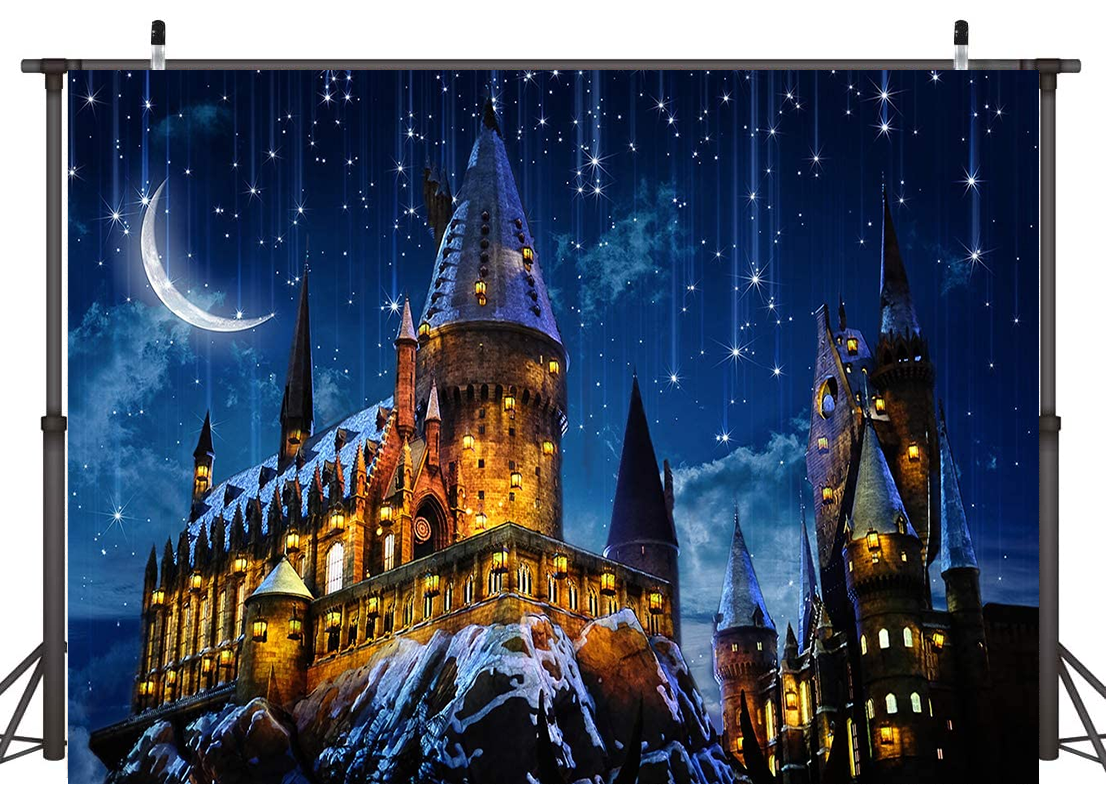 Halloween Harry Potter Castle Wizard Backdrop for Photography SBH0243
