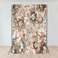 Abstract Floral Wall Photo Booth Backdrop for Studio