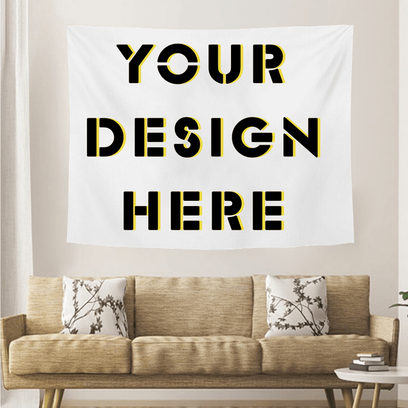 BUY 2 GET 1 FREE Custom Tapestry Upload Images Make Your Own Tapestry