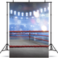 Stadium Empty Boxing Ring Backdrop for Sports Photography SBH0234