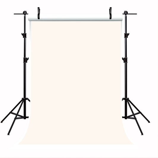 Solid Cream Photography Backdrops