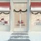 Christmas Gift Shop Winter Snow Backdrops for Party