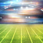 Football Field Backdrop Green Grass Sports Party Photography Background
