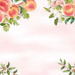 Peaches Baby Shower Photography Backdrop for Party