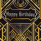Golden Backdrops for Birthday Party Photography Background