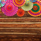 Colorful Origami Wood Texture Photography Backdrop for Studio