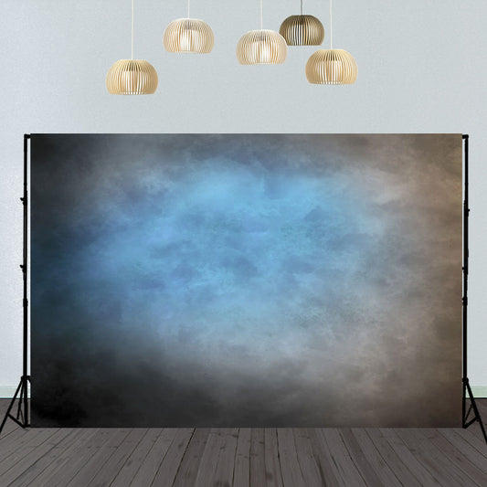 Abstract Blue Colorful Wall Photography Backdrops for Picture