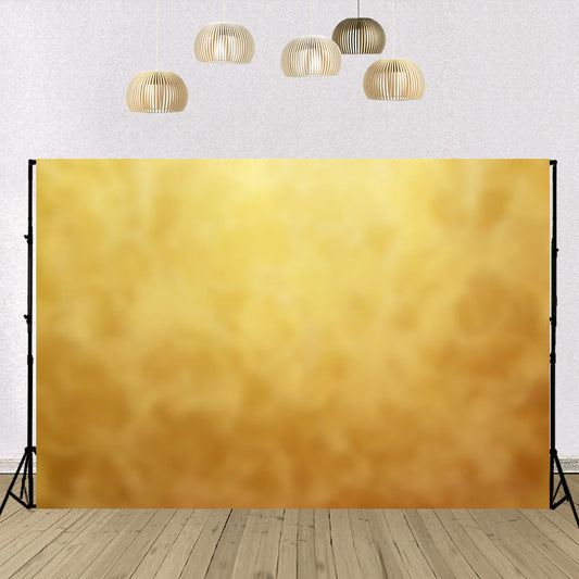Bright gold Yellow Old Master Abstract Photo Backdrop