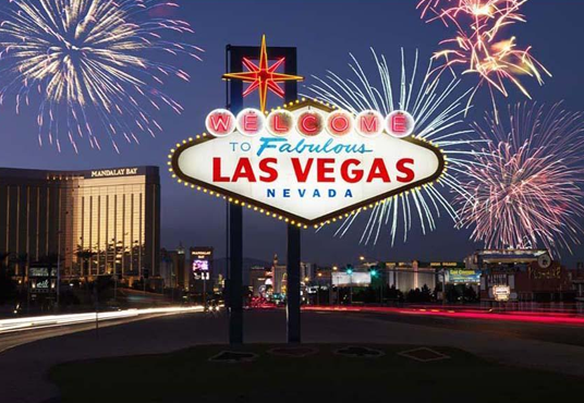 Las Vegas Theme Night City View Backdrop for Party Photography