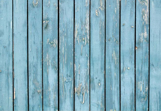 Cyan Peeling Wood Floor Backdrop For Party Photography Background