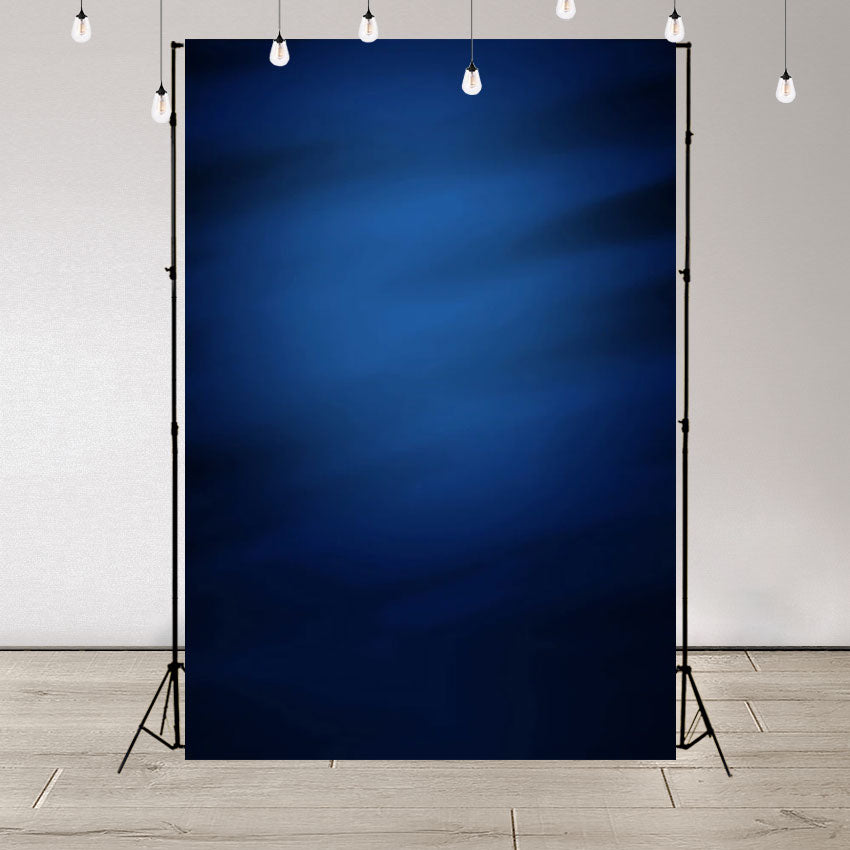Dark Blue Abstract Photography Backdrops for Picture