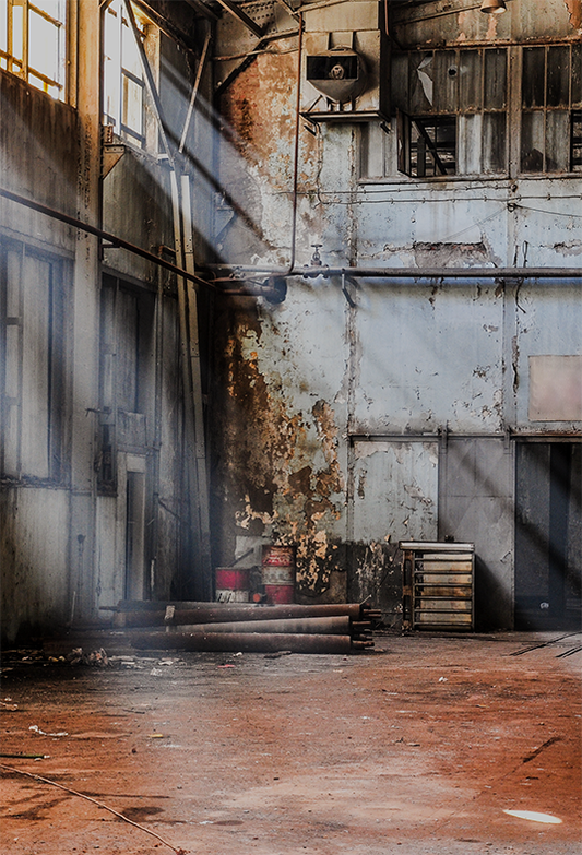 Abandoned Empty House Grunge Texture Photography Backdrop SBH0175