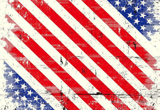 USA Flag Photography Backdrops Independence Day Photo Backdrop