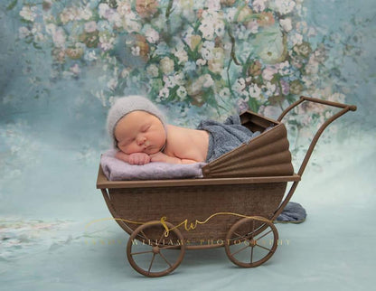 Portrait Floral Wedding Baby Newborn Backdrop for Photo Studio