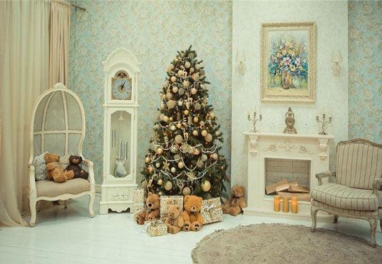 Merry Christmas Room Photo Backdrop