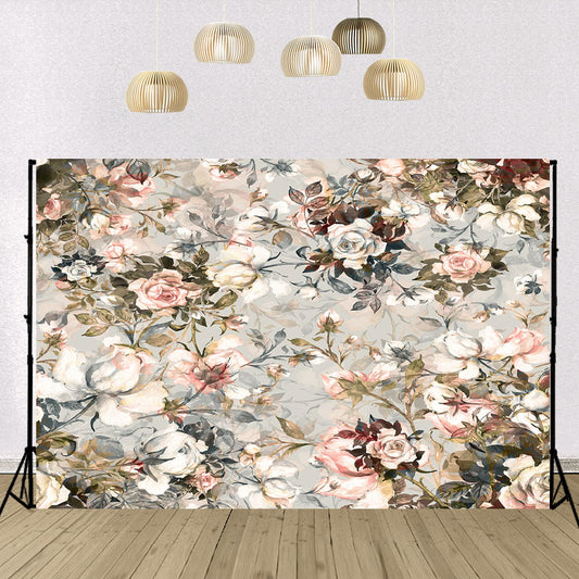 Abstract Floral Photography Backdrops for Studio