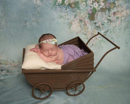 Portrait Floral Wedding Baby Newborn Backdrop for Photo Studio