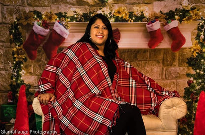 Socks Bow Brick Fireplace Christmas Photo Booth Backdrops