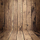 Nature Wood Color Floor And Wood Wall Texture For Photo Backdrop