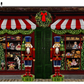 The Red Christmas Toy Shop Backdrop for Photography SBH0278