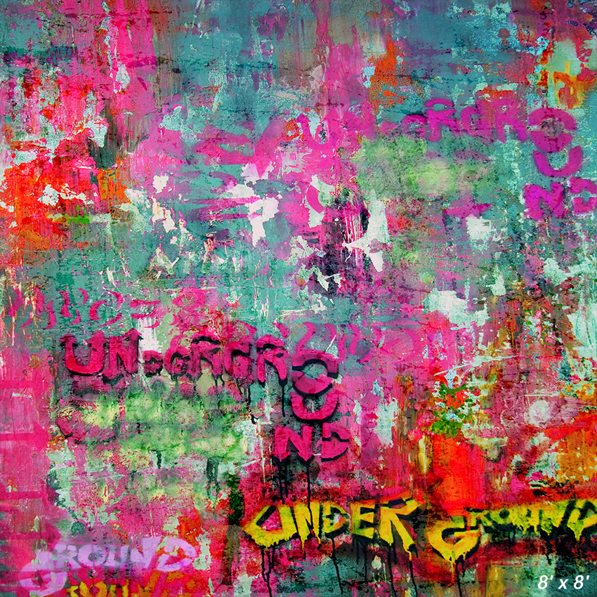 Colorful Graffiti Street Art Backdrop for Photography SBH0297