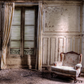 Abandoned Room White Armchair Photography Backdrop SBH0295