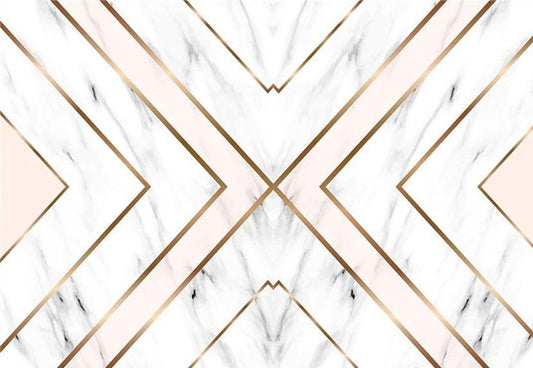 Grey Texture Rose Gold Lines White Marble Photography Backdrops