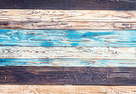 Grungy Senior Wood Floor Texture Backdrop for Photo Booth