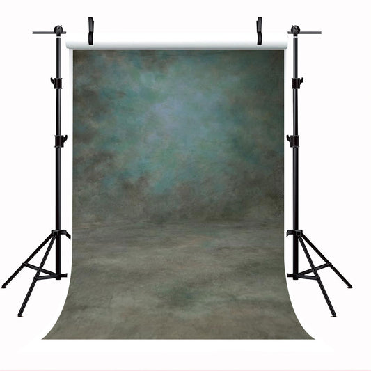 Abstract Blue Grey Texture Portrait Photo Backdrop for Studio Prop