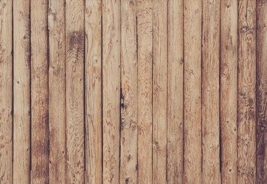 Chocolate Brown Nature Wooden Floor Backdrop for Photo Booth