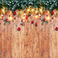 Glint Flower Wood Wall Birthday or Wedding Photography Backdrop
